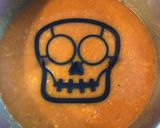 Une image de l'étape 5 de Soupe moulinée Halloween aux panais pois chiches et tomates.