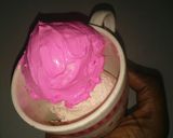 A picture of step 4 of Strawberry and vanilla icecream.