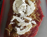 Foto del paso 3 de la receta: Cachopo de cebolla caramelizada y queso de cabra