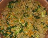 Foto del paso 4 de la receta: Cupcake de pollo con vegetales