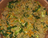 Foto del paso 4 de la receta: Cupcake de pollo con vegetales
