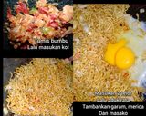 Foto langkah ke 3 dari resep Mie Telur Goreng pakai ebi.
