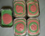 Foto langkah ke 4 dari resep Bolu kukus motif macan meletak cantik.