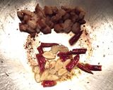รูปขั้นตอนการทำที่ 5 ของ เพนเน่หมูสามชั้นพริกแห้งกระเทียม
