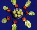 A picture of step 7 of Green Laddoo.