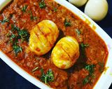 फ्राय एग मसाला (fry egg masala recipe in marathi) रेसिपी स्टेप 5 फोटो 