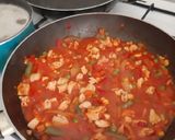 Tavaszi csirkeragú bulgurral recept fázis 4 fotója