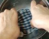 A picture of step 1 of Homemade capsicum Fattuccine pasta.