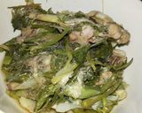 รูปขั้นตอนการทำที่ 7 ของ หมกโครงไก่ใส่ผักรวม(อีสาน)