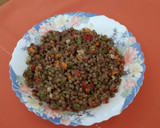 Foto del paso 5 de la receta: Ensalada de lentejas con vinagreta de ajo y mostaza