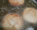 A picture of step 8 of Bread Mawa Stuffed Malpua.
