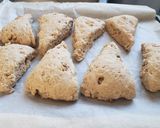 A picture of step 6 of Cinnamon Nut Scones.