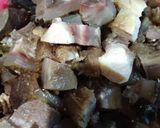 Foto langkah ke 1 dari resep 39. Oseng Pedas Daging Kepala Sapi.