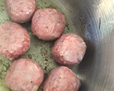 Foto del paso 3 de la receta: Albóndigas con salsa y Arroz blanco