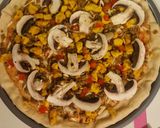 عکس مرحله 14 از دستور پیتزا مخلوط 🍕