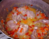Foto del paso 6 de la receta: Salmón rosado en salsa y vegetales