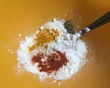 A picture of step 5 of Steamed Egg Chilli.