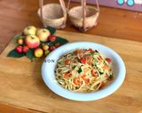 Hình bước làm 2 của món Gỏi Xoài Tôm Khô