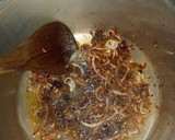 A picture of step 9 of Pilau with guacamole.
