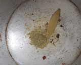 A picture of step 1 of Fennel paneer.