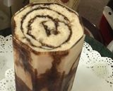A picture of step 3 of Chocolate Lassi.