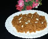 A picture of step 9 of Piyoon (sindhi traditional dish).
