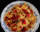 A picture of step 2 of Corn chana jor chaat.