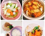Hình bước làm 4 của món Bún huế chay