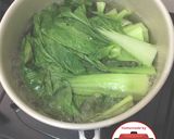 Foto langkah ke 1 dari resep Pokcoy siram udang lada hitam #homemadebylita.