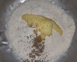 A picture of step 1 of Litti Chokha....bihar famous.