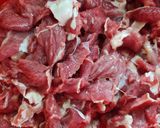 Hình bước làm 1 của món Bắp bò xào măng tây