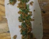 A picture of step 5 of Vidhrab Kothimbir Roll.