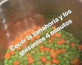 Foto del paso 1 de la receta: Arroz frito tres delicias