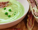 Zöldborsókrémleves recept fázis 4 fotója