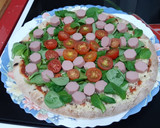 Foto del paso 3 de la receta: Pizza con sabor alemán