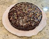 Foto del paso 13 de la receta: Tarta de mermelada de fresas y chocolate