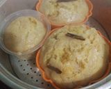 Foto langkah ke 3 dari resep Bolu kukus pisang tepung jagung.