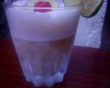 A picture of step 4 of Lemon Ice #4weeksChallenge.