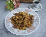 Foto langkah ke 9 dari resep Sambal Teri Pisang Muda.