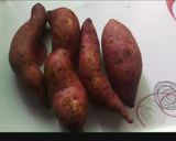 A picture of step 1 of Sweet potatoes french fries 🍟.