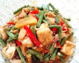 Foto langkah ke 5 dari resep Tumis Kacang Panjang Tahu Tauco.