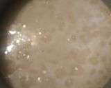 A picture of step 1 of Cheesy Grits with Hotdogs and Eggs.