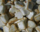 A picture of step 3 of Kadhai Paneer.
