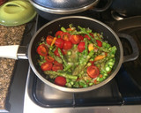 Foto del paso 9 de la receta: Lenguado glaseado con guarnición de verduras