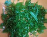 A picture of step 2 of Methi Aloo Paratha.