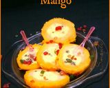 A picture of step 7 of Ice cream stuffed mango.