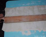 A picture of step 7 of Gata (walnuts rolled  sweets).