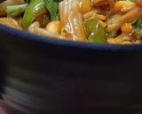 A picture of step 4 of Corn Pasta.