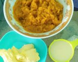 Foto langkah ke 1 dari resep Kue Waluh Kukus.