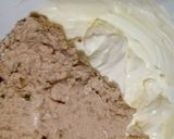 Foto del passaggio 3 della ricetta Cheesecake salata tonno, formaggio e pomodorini